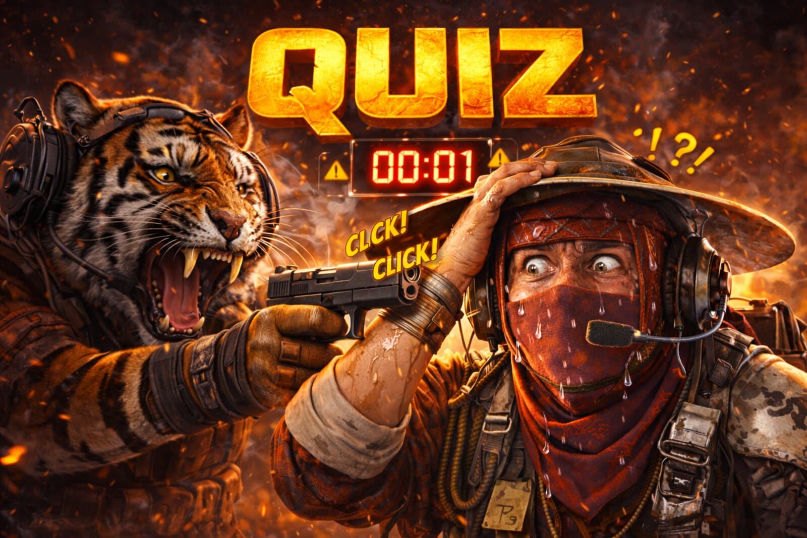 Kampanjbild för En Svensk Tigers quizkväll